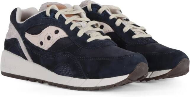 Saucony Leren en stoffen sneakers Shadow 6000 Blue Heren