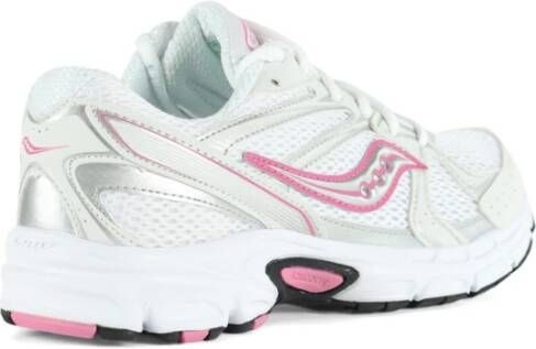 Saucony Mesh en Eco-leer Sneakers Ride Millennium White Dames