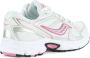 Saucony Mesh en Eco-leer Sneakers Ride Millennium White Dames - Thumbnail 2