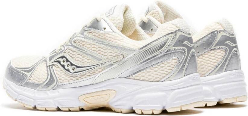 Saucony Millennium Cream Silver Hardloopschoenen Gray Dames