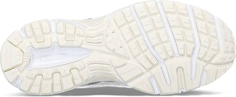 Saucony Millennium Cream Silver Hardloopschoenen White Dames