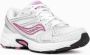 Saucony Millennium Hardloopschoenen voor Dames White Dames - Thumbnail 2