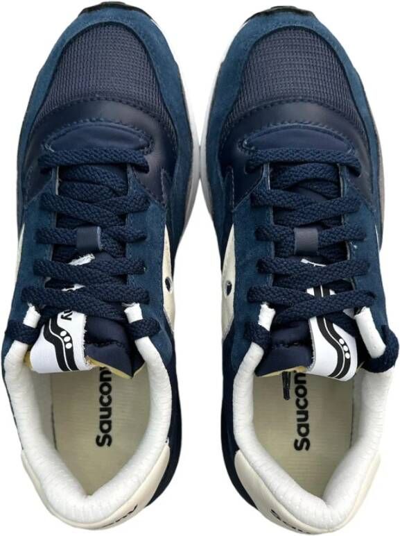 Saucony Navy-Cream Jazz NXT Sneaker Blue Heren