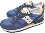 Saucony Navy Tan Shadow Original Sneakers Blue Heren - Thumbnail 3