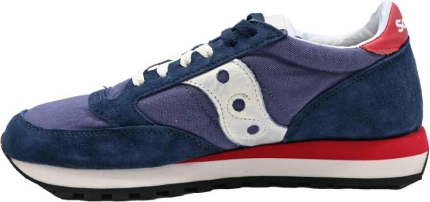 Saucony Navy Cream Jazz Sneakers Multicolor Heren