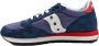 Saucony Navy Cream Jazz Sneakers Multicolor Heren - Thumbnail 2