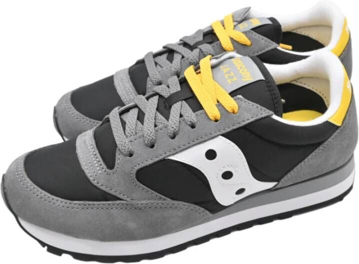 Saucony Originele Jazz Sneakers Grijs Zwart Gray Heren