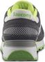 Saucony Originele Shadow Sneakers Grijs met Fluorescerende Inzetstukken Gray Heren - Thumbnail 2