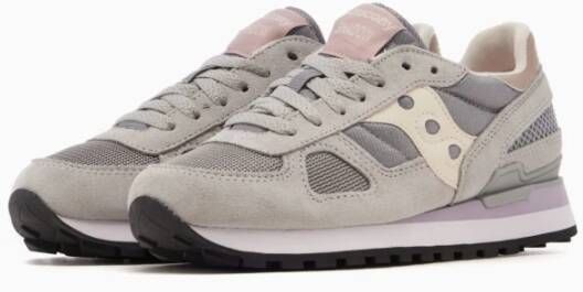 Saucony Originele Shadow Sneakers Stijlvol en Comfortabel Gray Dames