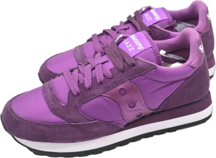 Saucony Paarse Jazz Original Sneakers Purple Heren