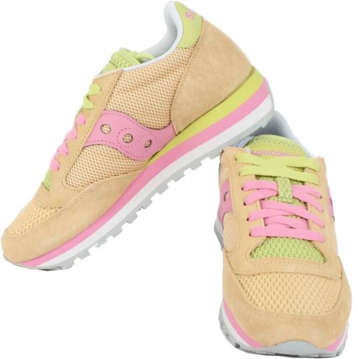 Saucony Peach Pink Jazz Triple Sneakers Multicolor Dames