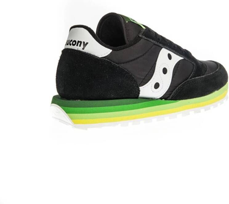 Saucony Regenboog Sneaker Zwart Groen Black Dames