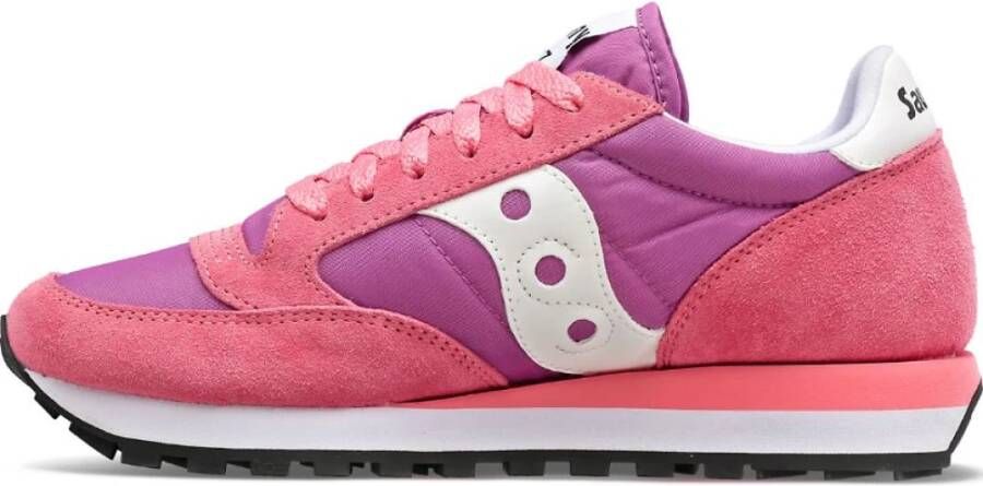 Saucony Rosa Bianco Jazz Original Roze Dames