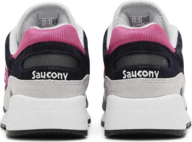 Saucony Roze Mesh Sneakers Shadow 6000 Multicolor Heren