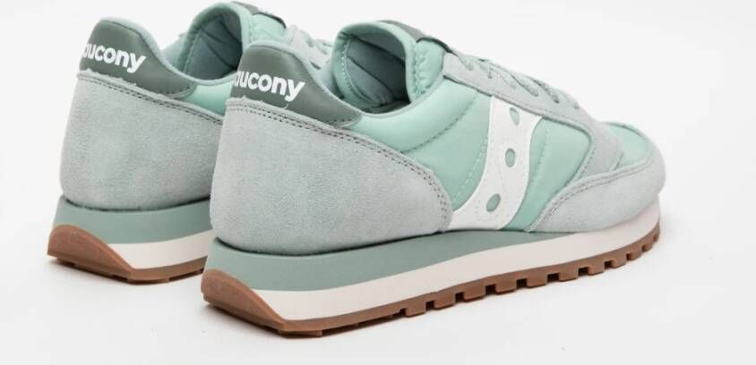 Saucony Salie Groene Veterschoenen Green Dames