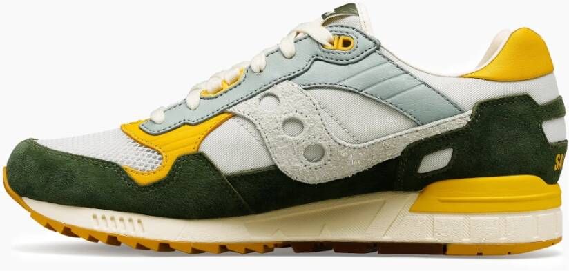 Saucony Shadow 5000 Grijs Groen en Beige Schoenen Multicolor Heren