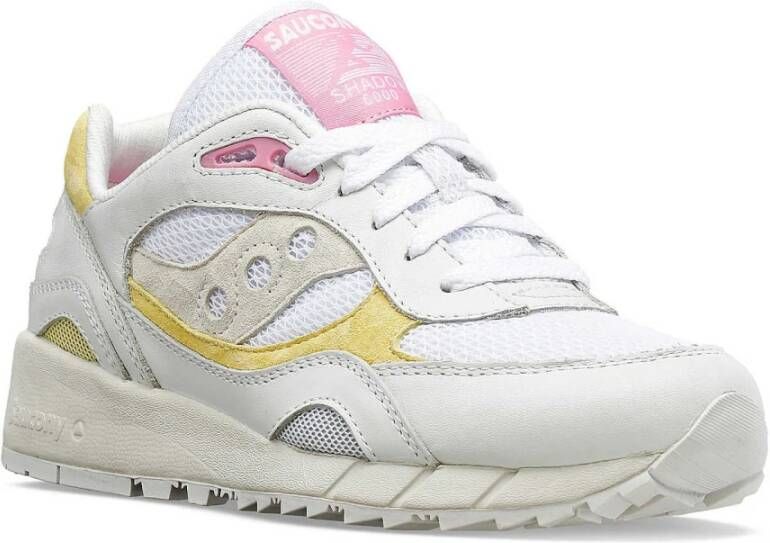 Saucony Shadow 6000 Sneakers Suède White Dames