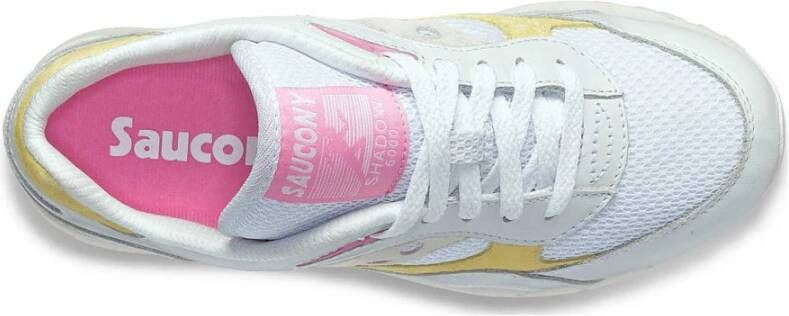 Saucony Shadow 6000 Sneakers Suède White Dames