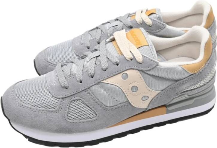 Saucony Shadow Original Sneakers Grijs Beige Gray Heren