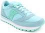 Saucony Dames Leren en Stoffen Sneakers Blauw Dames - Thumbnail 2