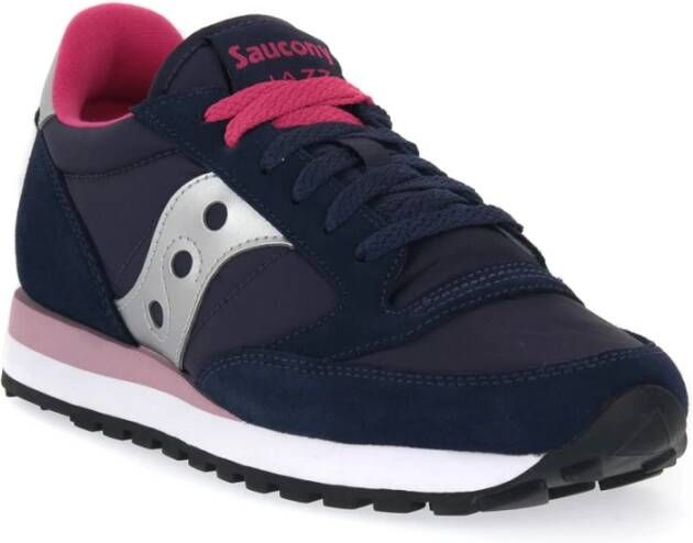 Saucony Navy Roze Sportschoenen Blauw Dames