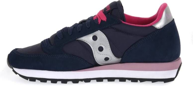 Saucony Navy Roze Sportschoenen Blauw Dames