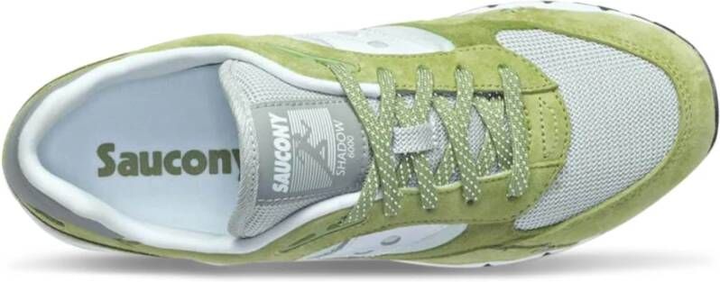 Saucony Groene Shadow-6000 Unisex Sneakers Groen Heren