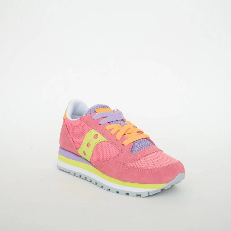 Saucony Stijlvolle Sneakers voor Dames Verbeter je Modestijl! Roze Dames