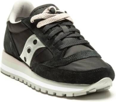 Saucony Stijlvolle zwarte sneakers voor vrouwen Zwart Dames