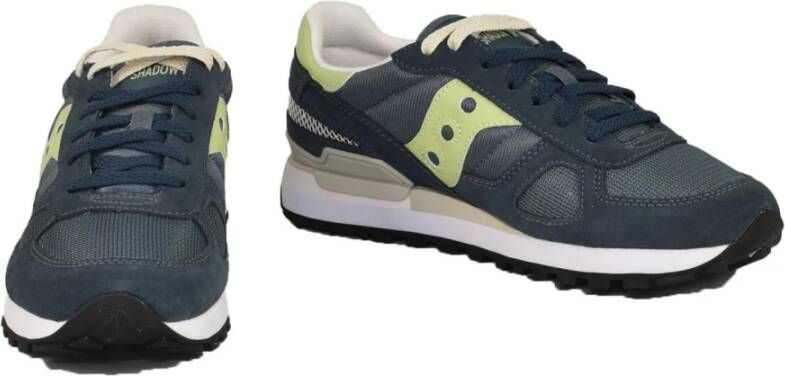 Saucony Stijlvolle Sneakers met Rubberen Zool Blue Heren