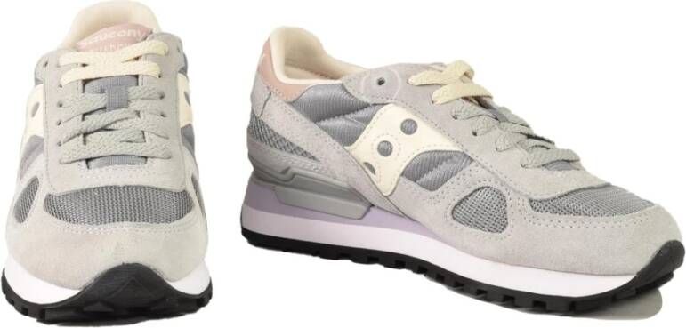 Saucony Stijlvolle Sneakers met Rubberen Zool Gray Dames