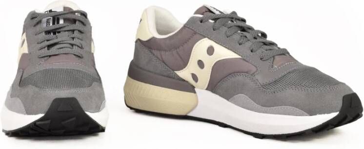 Saucony Stijlvolle Sneakers met Rubberen Zool Gray Heren