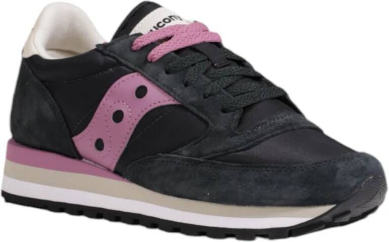 Saucony Suede Jazz Triple Damesschoenen Black Dames