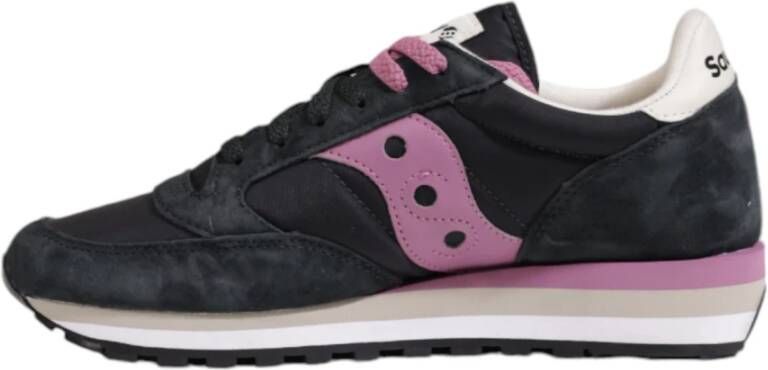 Saucony Suede Jazz Triple Damesschoenen Black Dames