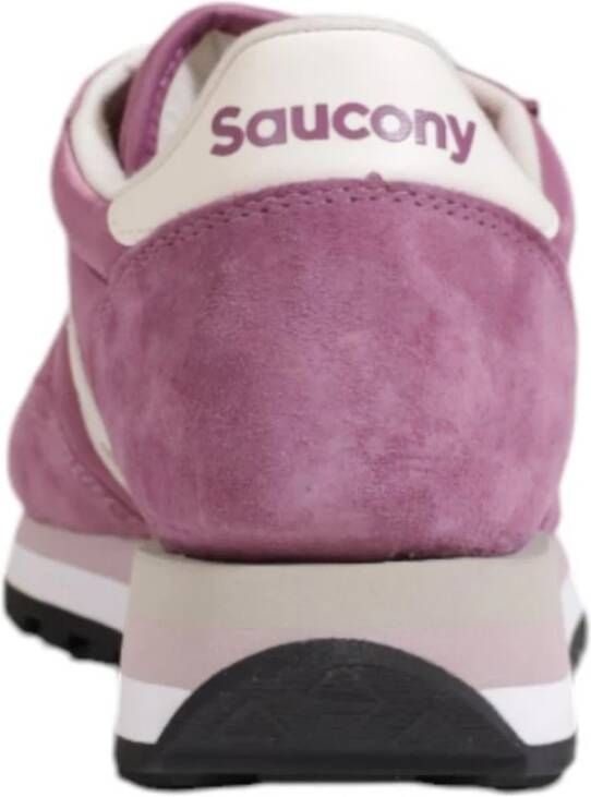 Saucony Suede Leren Sneakers Dames Collectie Pink Dames