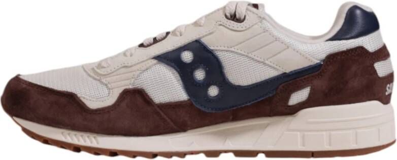 Saucony Suede Shadow Sneakers Herfst Winter Collectie Brown Heren