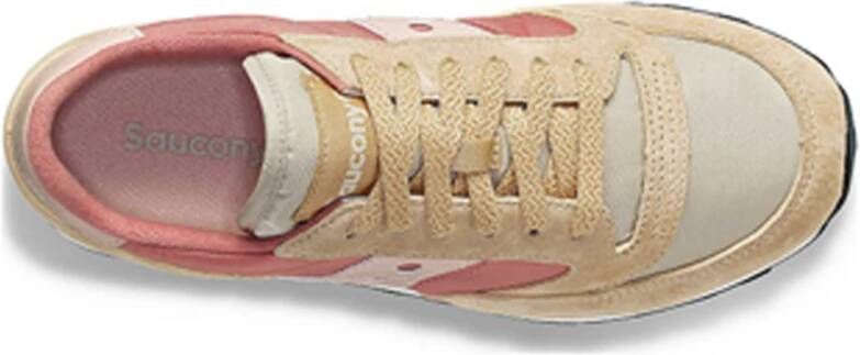 Saucony Verhoogde Jazz Triple Sneakers Beige Dames