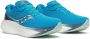 Saucony Viziblue Dusk Triumph 22 Hardloopschoenen Blue Dames - Thumbnail 2