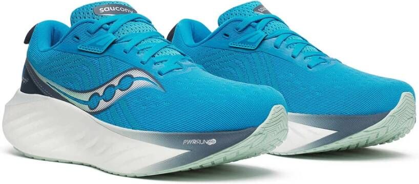 Saucony Viziblue Dusk Triumph 22 Hardloopschoenen Blue Dames