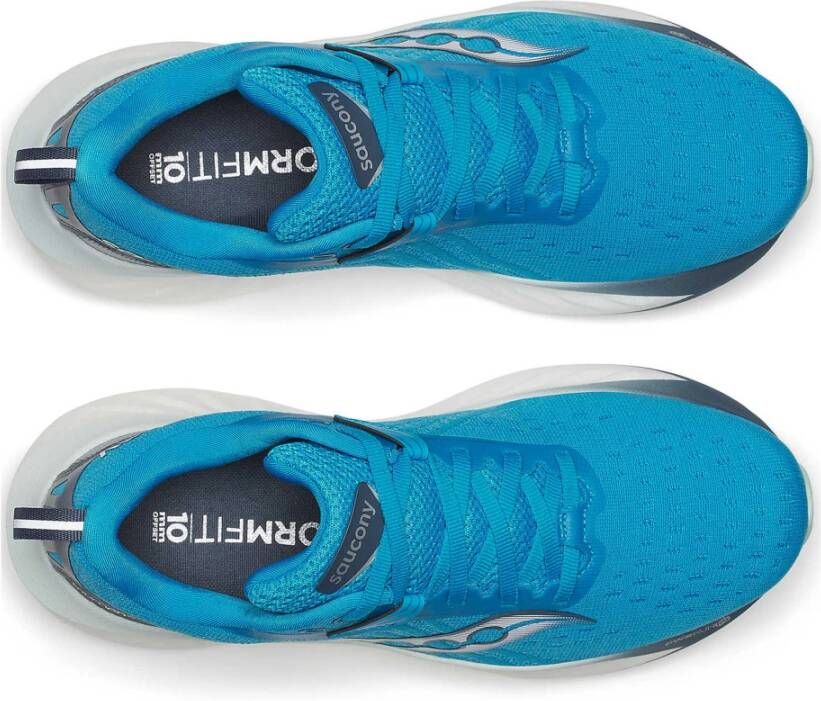 Saucony Viziblue Dusk Triumph 22 Hardloopschoenen Blue Dames