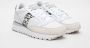 Saucony Witte leren sneakers met traditionele vetersluiting White Dames - Thumbnail 2