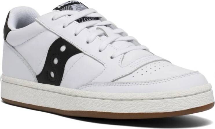 Saucony Wit Zwart Jazz Court Sneakers White Dames