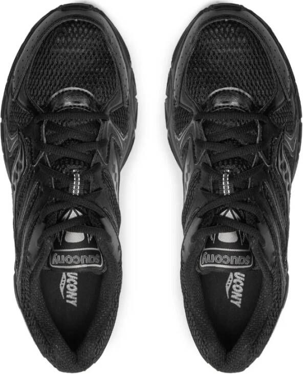 Saucony Zwarte Millennium Hardloopschoenen Black Heren