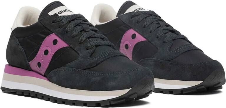 Saucony Zwarte Sneakers Lichtgewicht Comfort Beperkte Oplage Black Dames