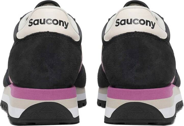 Saucony Zwarte Sneakers Lichtgewicht Comfort Beperkte Oplage Black Dames