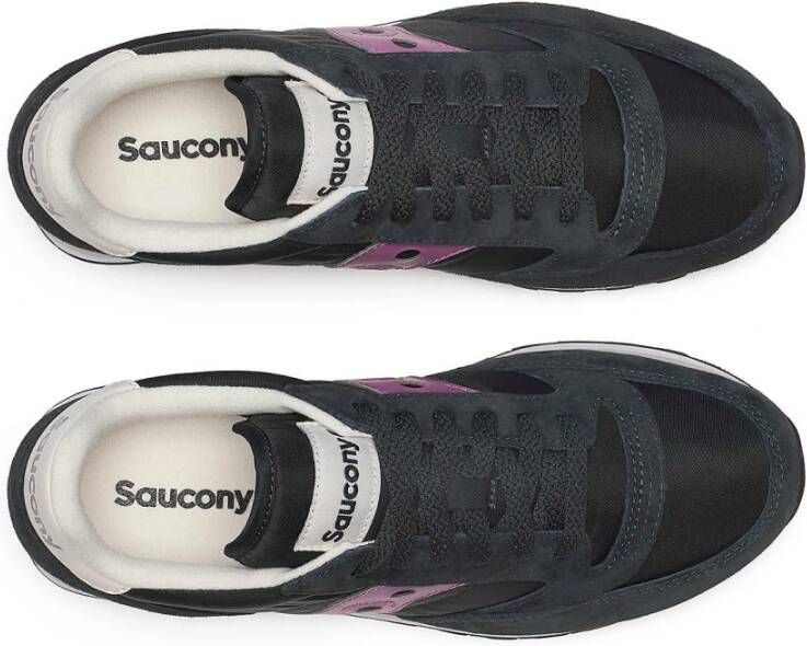 Saucony Zwarte Sneakers Lichtgewicht Comfort Beperkte Oplage Black Dames