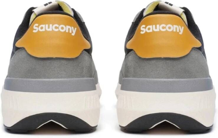 Saucony Zwart Grijs Jazz NXT Sneakers Gray Heren