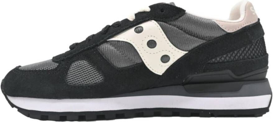 Saucony Zwart Grijs Shadow Original Sneakers Black Heren