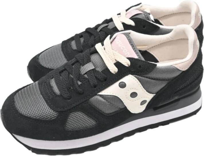 Saucony Zwart Grijs Shadow Original Sneakers Black Heren