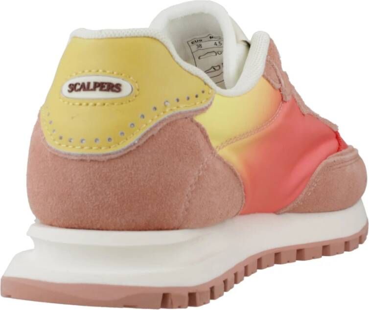 Scalpers Stijlvolle Damessneakers Multicolor Dames